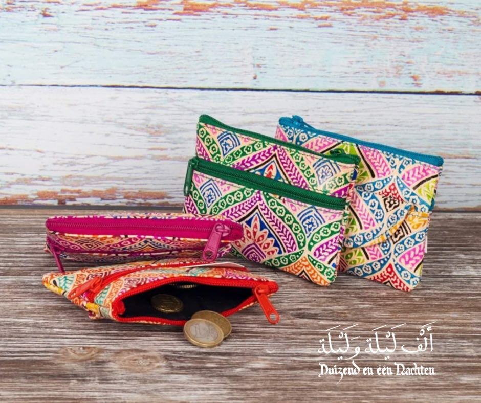 Indische portemonneetjes