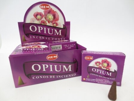 HEM wierookkegels Opium
