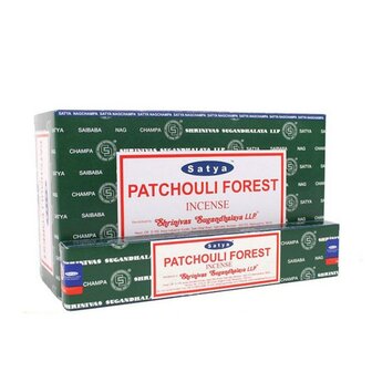 Satya Patchouli Forest wierookstokjes 15gr
