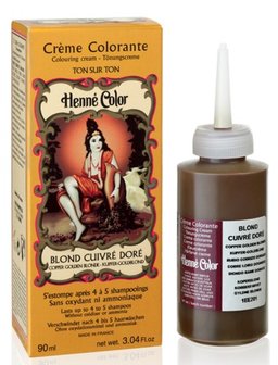 Henn&eacute; Color Goud Koper blond / Blond Cuivre Dor&eacute; cr&egrave;mekleuring