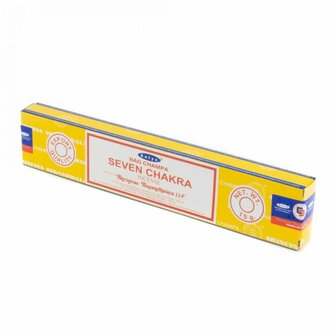 Satya Nag Champa Seven Chakra wierookstokjes 15gr