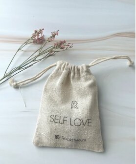SELF LOVE (rozenkwarts - bergkristal - amethist)