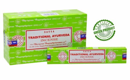 Satya Traditional Ayurveda wierookstokjes 15gr