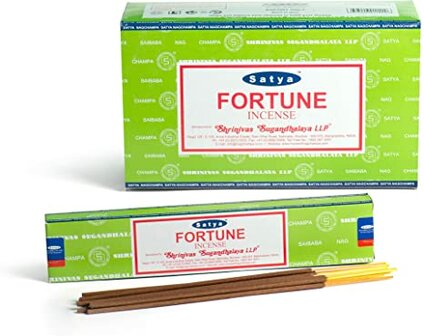 Satya Nag Champa Fortune wierookstokjes 15gr