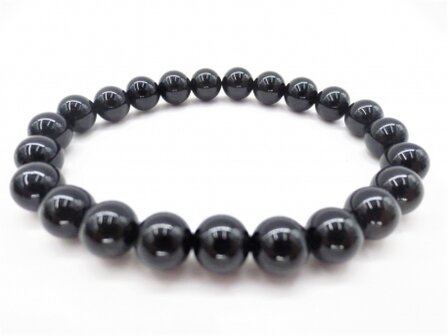 Armband onyx kralen