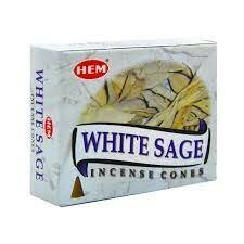 HEM wierookkegels White Sage - Witte Salie