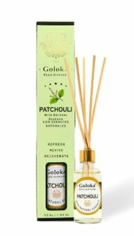 Goloka Patchouli reed diffuser