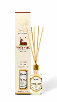 Goloka White Musk reed diffuser