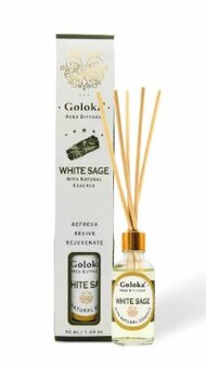 Goloka White Sage reed diffuser