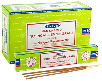 Satya Tropical Lemon Grass wierookstokjes 15gr