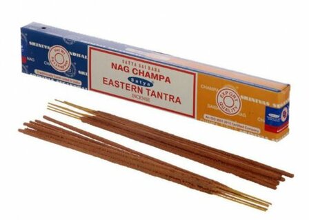 Satya Nag Champa &amp; Eastern Tantra wierookstokjes 