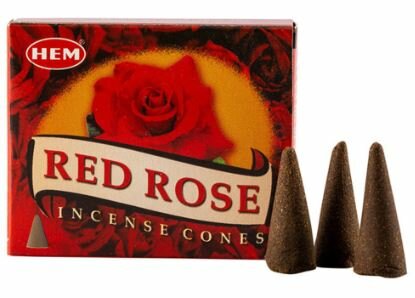 HEM wierookkegels Red Rose