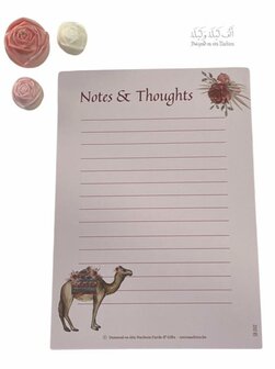 Notitieboekje Notes &amp; Thoughts