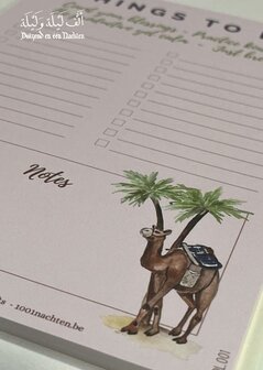 Notitieboekje Things to do