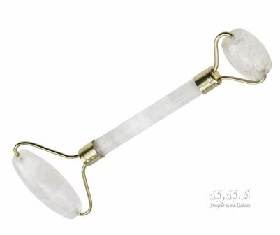 Edelsteen massageroller bergkristal