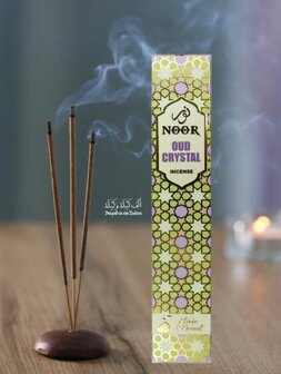 Noor Incense - Oud Crystal wierookstokjes