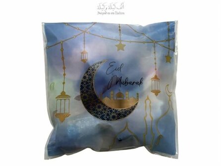 Snoepzakje mini met Eid print 