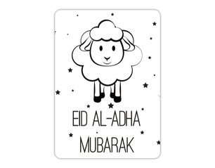 Wenskaart Eid Al-Adha Mubarak