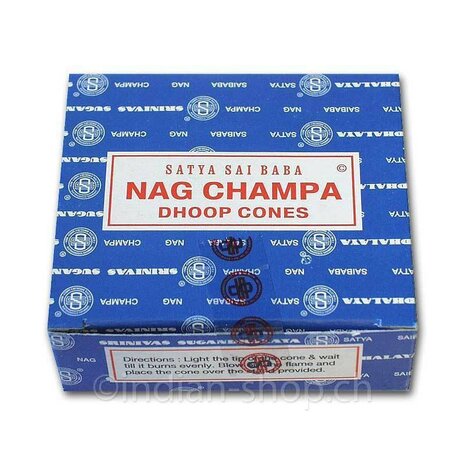 Nag Champa wierook dhoop cones 