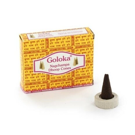 GOLOKA  Nagchampa dhoop cones 