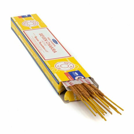 Satya Nag Champa Seven Chakra wierookstokjes 15gr