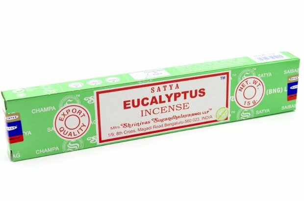Satya Eucalyptus wierookstokjes 15g