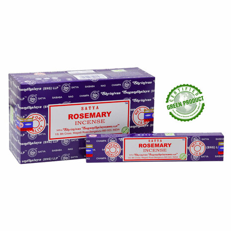 Satya Rosemary wierookstokjes 15gr