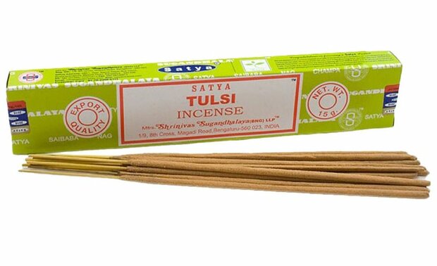 Satya Tulsi wierookstokjes 15gr