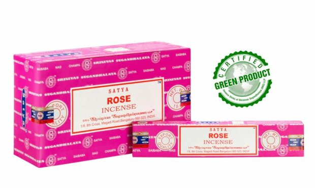 Satya Rose wierookstokjes 15gr