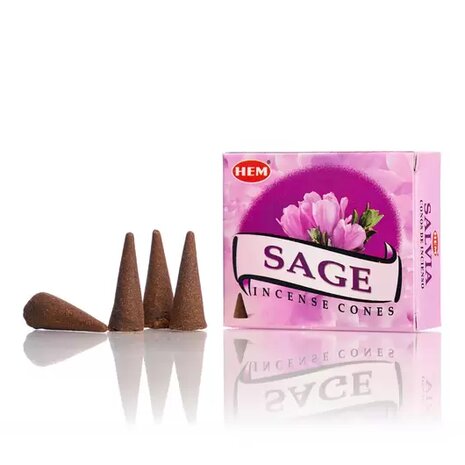 HEM wierookkegels Sage - Salie