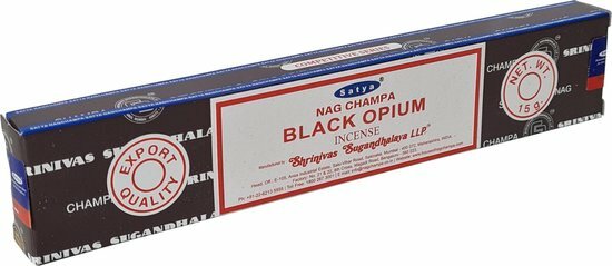 Satya Black Opium wierookstokjes 15gr