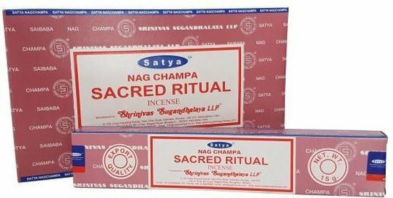 Satya Nag Champa Sacred Ritual wierookstokjes 15gr