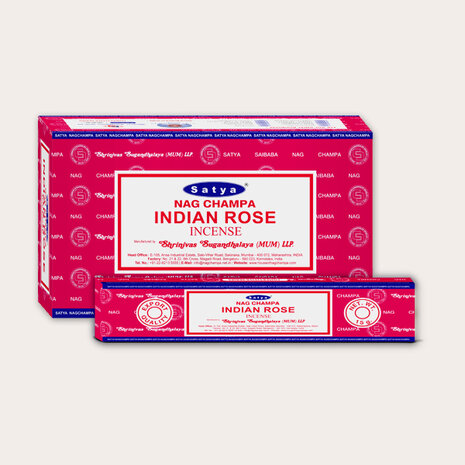 Satya Indian Rose wierookstokjes 15gr