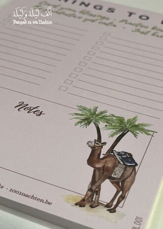 Notitieboekje Things to do