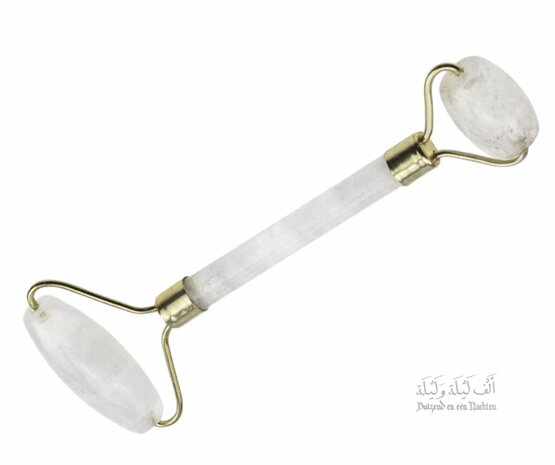 Edelsteen massageroller bergkristal