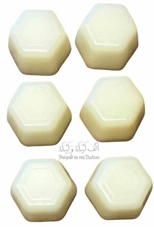 Natural Soy Wax Melts &ndash; HEM &ndash; Vanilla &ndash; 6 stuks