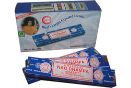Nag Champa wierookstokjes doos van 12 x 15gr