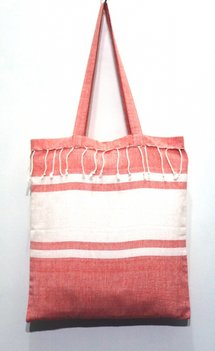 Fouta tas koraalrood Fouta tas koraalrood