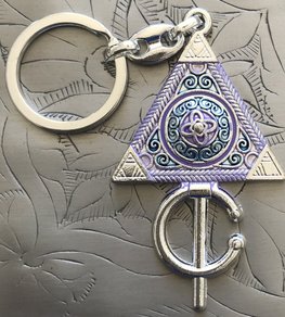 Sleutelhanger Berbersymbool / Fibula b Sleutelhanger Berbersymbool / Fibula b