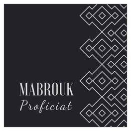 Vierkant geschenkkaartje Mabrouk