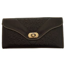 Clutch/portemonnee drieluik Fez 'zwart' Clutch/portemonnee drieluik Fez 'zwart'
