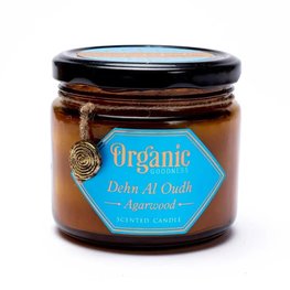 Organic Goodness soja was kaars Agarhout (Dehn Al Oudh) Organic Goodness soja was kaars Agarhout (Dehn Al Oudh)