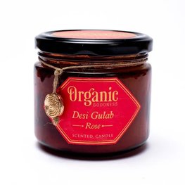 Organic Goodness soja was kaars Desi Gulab Rose Organic Goodness soja was kaars Desi Gulab Rose