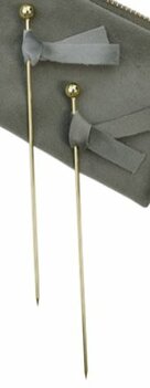 Voedseltoppers met velvet lintjes (olijf/grijs) Voedseltoppers met velvet lintjes (olijf/grijs)