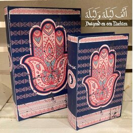 Set opbergboxen met Hand van Fatima