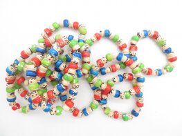 Armband gelukspoppetjes (kindermaat)