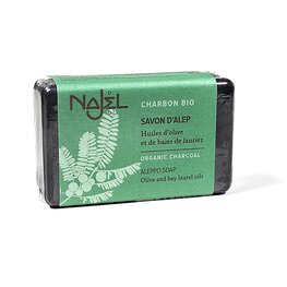 Najel Aleppo zeep met biologische houtskool