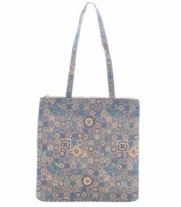 Kurk shopper blue tile