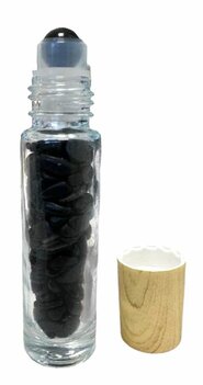 Roller flesje Zwarte Obsidiaan