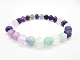 Armband amethist kralen